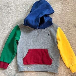 Polo by Ralph Lauren Multicolor Kids Hoodie. Size 5